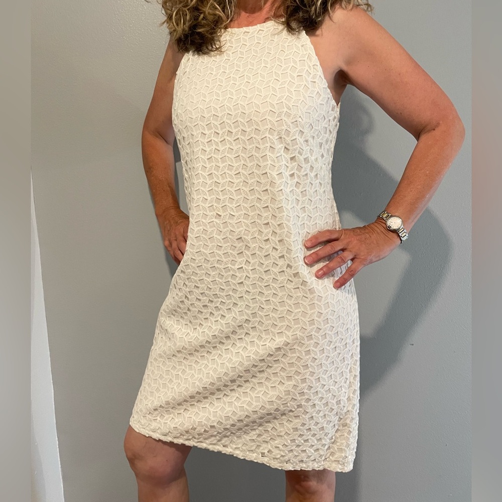 White Summer Dress - White House Black Market